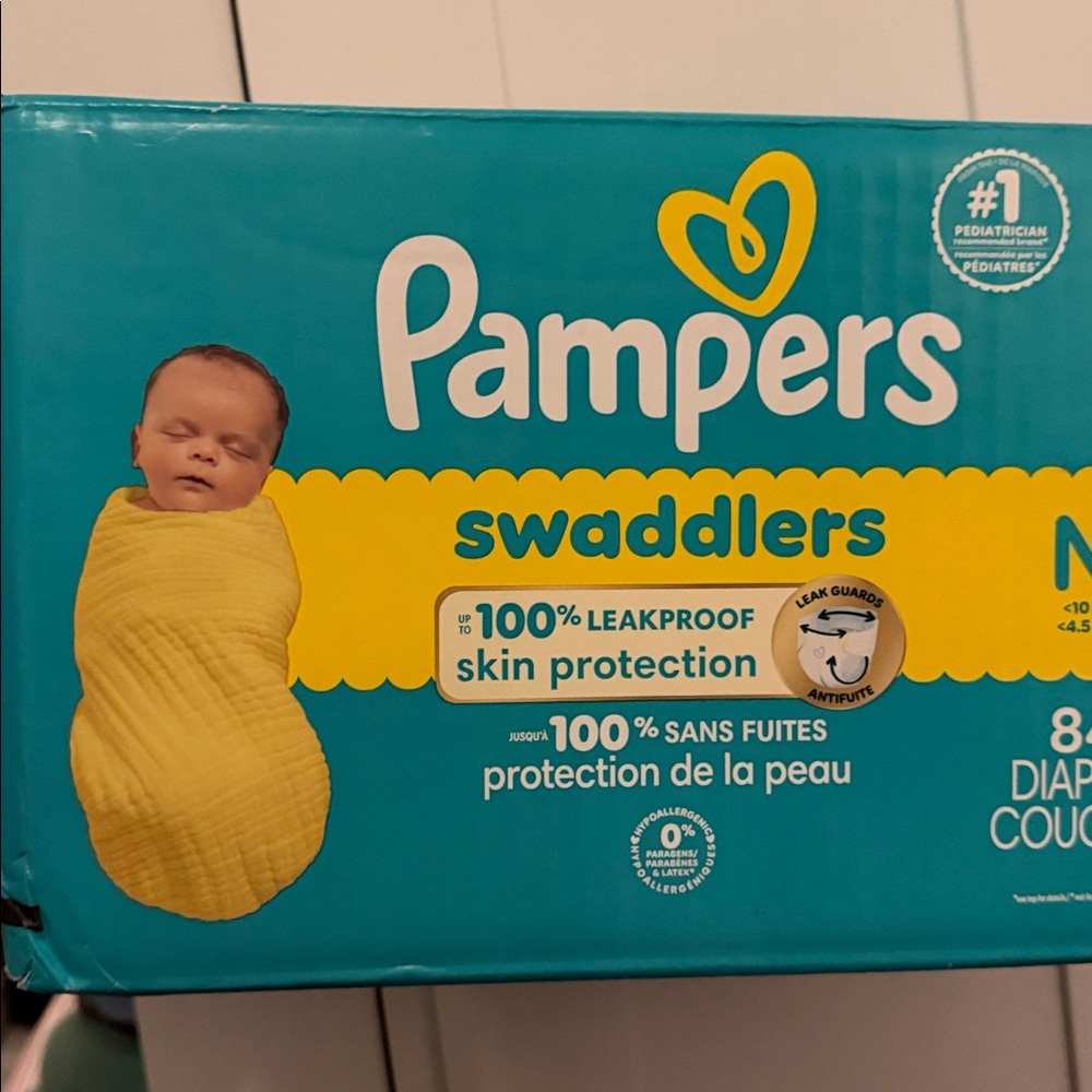Pampers Swaddlers Diapers - Yellow
